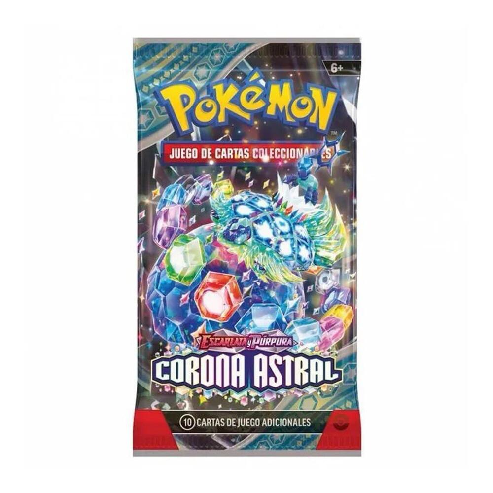 2x Spanish Pokemon Stellar Crown Booster Pack Random Artwork Corona Astral TCG